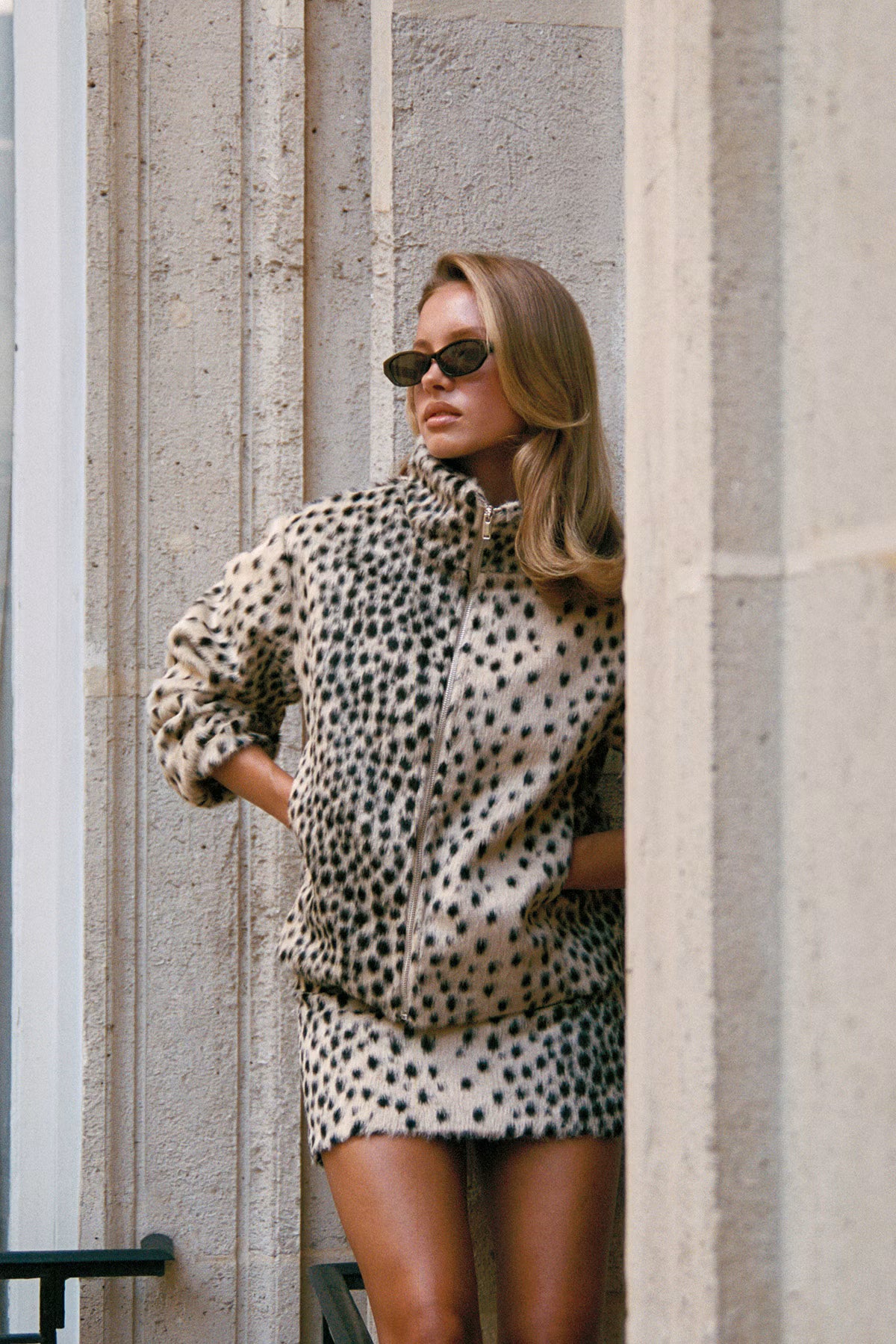Yenna | Faux Fur Jacket